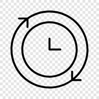 counterclockwise, clockwise motion, counterclockwise motion, clockwise icon svg