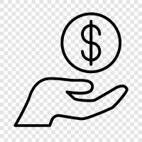 counting money, counting money with hands, how to make money, money management icon svg