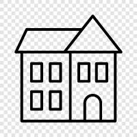 Country, House, Property, Place icon svg