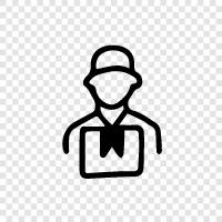 courier services, courier delivery, courier company, courier delivery times icon svg