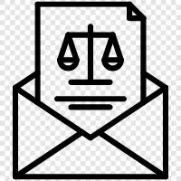 court, law, subpoena, court order icon svg