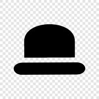 cowboy hat, fedora, baseball cap, beanie icon svg