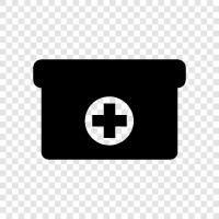 CPR, AED, ambulance, trauma icon svg