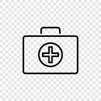 CPR, AED, firstaid kit, CPR class icon svg