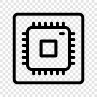 cpu, central processing unit, cpu speed, cpu usage icon svg