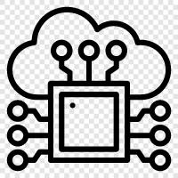 cpu, zentrale Verarbeitungseinheit, Mikroprozessor, Prozessoren symbol