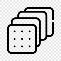 cracker biscuit recipe, crack, cracker biscuit icon svg