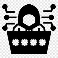 cracker, intrusion, malware, computer security icon svg