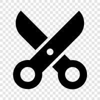 craft scissors, fabric scissors, paper scissors, fabric cutting scissors icon svg