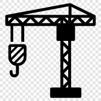 crane, crane company, crane rental, crane rental company icon svg