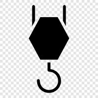 crane, rigging, industrial, lifting icon svg