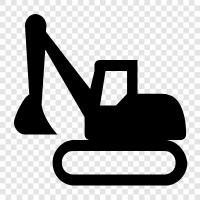 Crawler, Skidsteer, Loader, Backhoe symbol