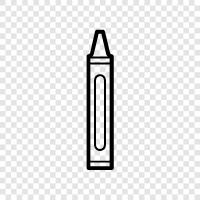 crayon drawing, crayon art, crayon markers, Crayon icon svg