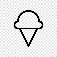 Creamsicles, Sundaes, Floats, Ice Cream icon svg