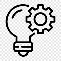 creativity, innovation, brainstorming, problem solving icon svg