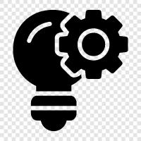 creativity, innovation, new ideas, fresh thinking icon svg