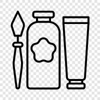 creativity, masterpieces, paintings, sculptures icon svg