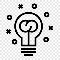 creativity, brainstorming, problem solving, thinking outside the box icon svg