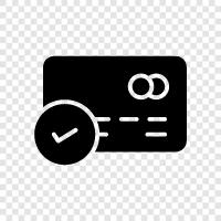 Credit, Debit, Prepaid, Gift icon svg