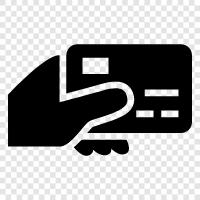 credit card, debit card, prepaid card, gift card icon svg