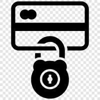 credit card security, credit card protection, credit card theft, credit card fraud icon svg