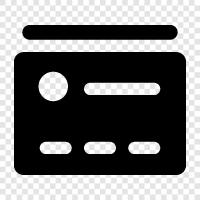 Credit, Debit, Prepaid, Prepaid Debit icon svg