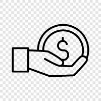 credit, loan, money, loans icon svg