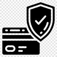 credit report, credit score, credit monitoring, credit protection icon svg