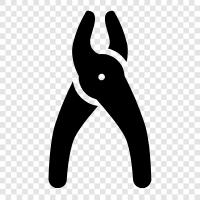 crimpers, pliers, wire cutters, wire strippers icon svg