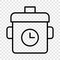 Crockpot, Cooking, Recipes, Healthy icon svg