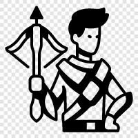 crossbow hunter, crossbow hunting, crossbow shooting, crossbow tips icon svg