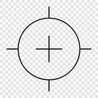 Crosshair Accuracy, Crosshair Testing, Crosshair Calibration, Cross icon svg