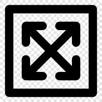 crosshair arrow, all direction arrow, shooting arrow, diagonal all direction arrow icon svg