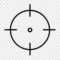 crosshair cursor, crosshair marker, crosshair target, FPS crosshair icon svg