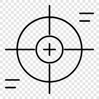 crosshair marks, sniper rifle, crosshair target, crosshair scope icon svg