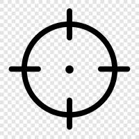 crosshair shooting, crosshair help, crosshair training, crosshair tips icon svg
