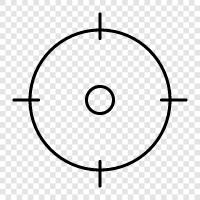 crosshair software, sniper rifle, crosshair calibration, crosshair zeroing icon svg