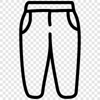 crotch, leg, waist, shirt icon svg