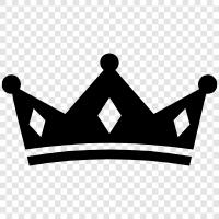 crown, royalty, princess, princesses icon svg