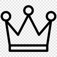 Crown Jewelry, Jewels, Royalty, King icon svg