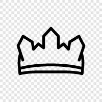 Crown Jewels, Royalty, Monarchy, Crown icon svg