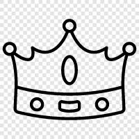 Crown Jewels, Royalty, Royal Family, British icon svg