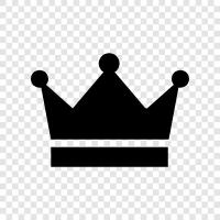 Crown Jewels, Royal Family, England, British icon svg