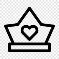 crown, heart, aortic, valve icon svg