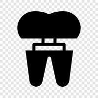 crowns, dental, dental restoration, restoration icon svg