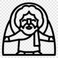 Crucifixion, Christianity, Bible, Lord icon svg