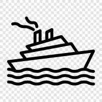 Cruise Line, Cruise Ship Travel, Cruise Ship Tours, Cruise Ship Excursions icon svg