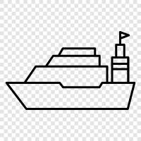 Cruise Ship, Ferry, Maritime, Ship icon svg