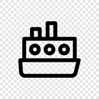 Cruise Ships, Cruise Lines, Cruise Travel, Cruise Ship icon svg