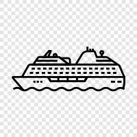 Cruise Ships, Cruise Line, Cruise Travel, Cruise Ship icon svg